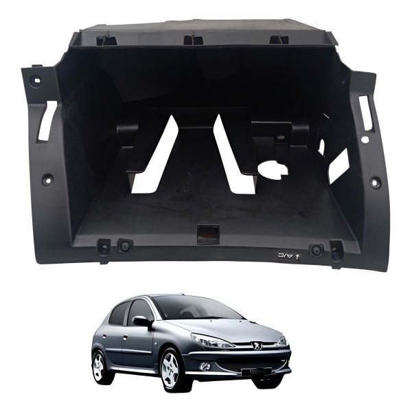 Moldura Interna Porta Luvas Peugeot 307 2006 2007 2008 2009