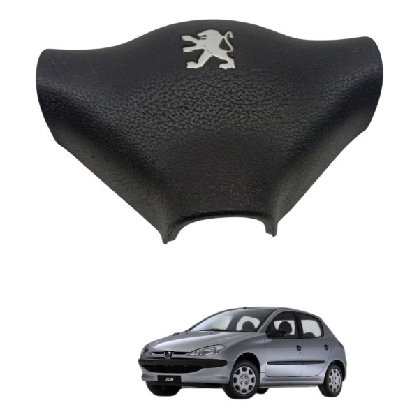 Capa Buzina Volante C/bolsa Airbag Peugeot 206 207 2009 2010