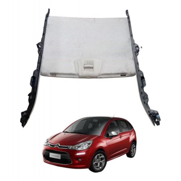 Cortina Forro Teto Panoramico Citroen C3 1.2 2017 2018 2019