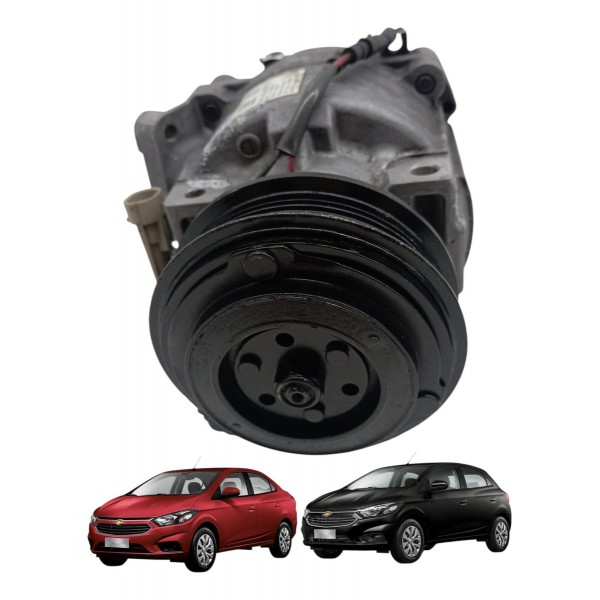 Compressor Ar Condicionado Gm Onix Prisma 1.0 1.4 2017 2018