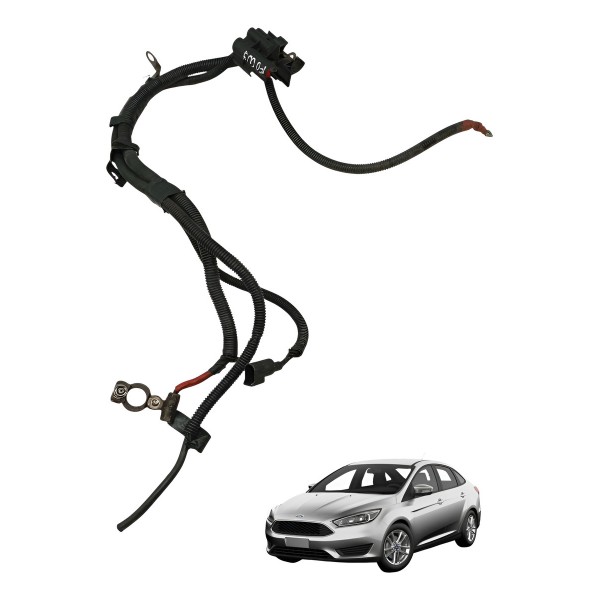 Chicote Cabo Positivo Negativo Bateria Ford Focus 2.0 2002