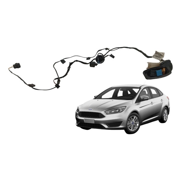 Chicote Tampa Traseira Esquerda Volkswagen Fox 2008 2009