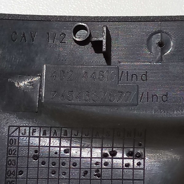 Acabamento Moldura Retrovisor Interno Peugeot 307