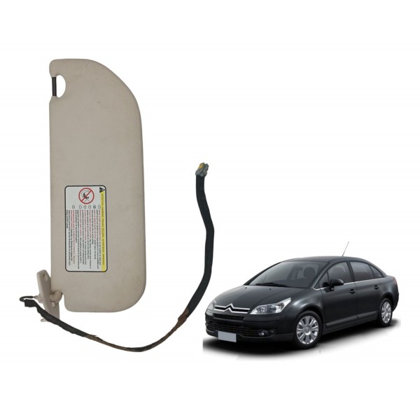 Quebra Sol Direito Luz Espelho Citroen C4 Pallas 2008 2009