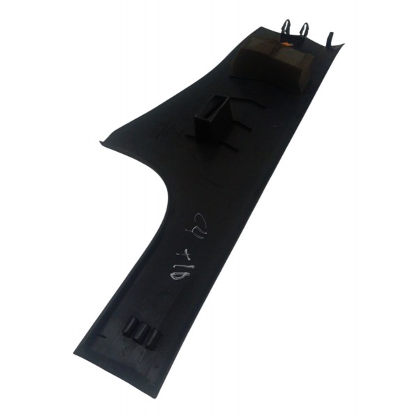 Soleira Acabamento Traseira Direita  Citroen C4 Pallas 2008 Preto