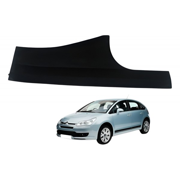 Soleira Acabamento Traseira Direita  Citroen C4 Pallas 2008 Preto