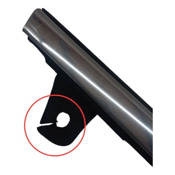 Canaleta Dianteiro Direito Citroen C4 Pallas 2008 Detalhe