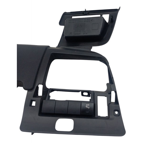 Moldura Painel Acabamento Inferior Painel C4 Pallas 2008 Preto