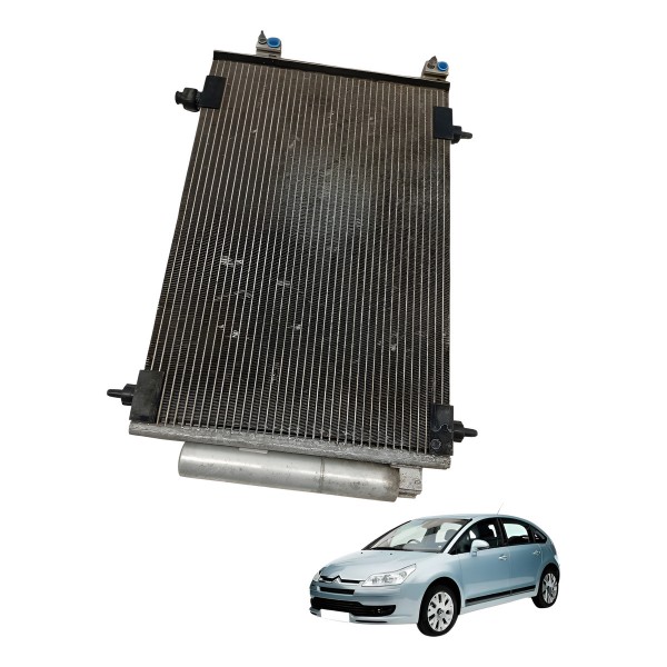 Condensador Ar Condicionado Citroen C4 2.0 2008 Detalhe