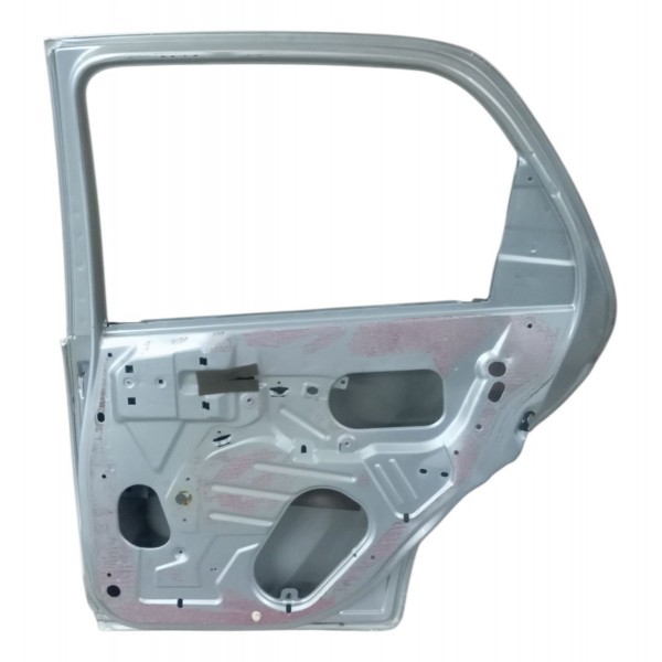 Porta Traseira Direita Chevrolet Celta 4p 2005 2006 Detalhe Traseira Direito Prateado