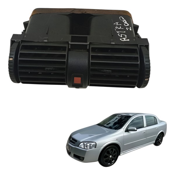 Difusor Ar Central Duplo Chevrolet Astra 2001 2002 2003 2004
