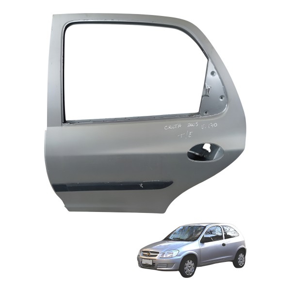 Porta Traseira Esquerda Chevrolet Celta 4p 2005 2006 2007 Traseira Esquerdo