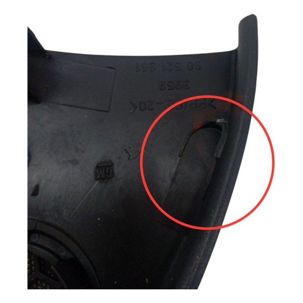 Acabamento Interno Esquerdo Retrovisor Gm Astra 2002 Detalhe