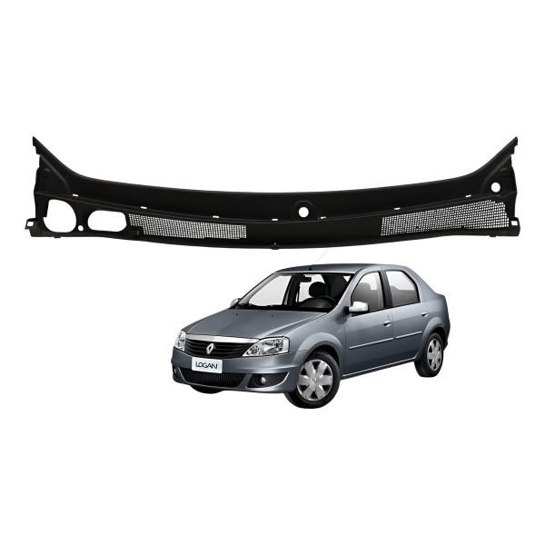Grade Churrasqueira Parabrisa Renaut Logan 1.6 2009 2010