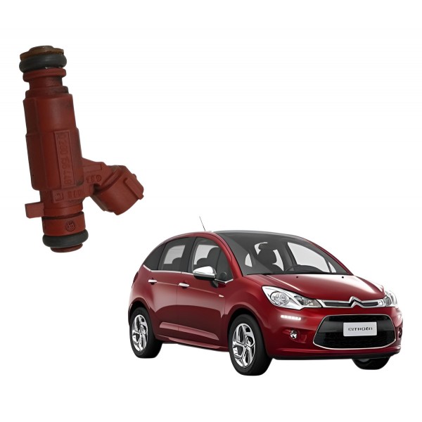 Bico Injetor Citroen C3 2061.5 8v 2013 2014 2015 2016 2017