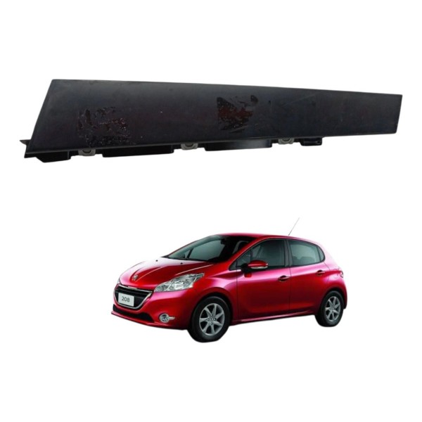 Acabamento Friso Porta Dianteira Direita Peugeot 208 2015
