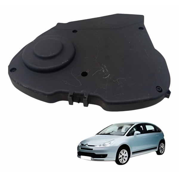 Capa Tampa Correia Dentada Citroen C4 Pallas 2008 2009 2010 Preto