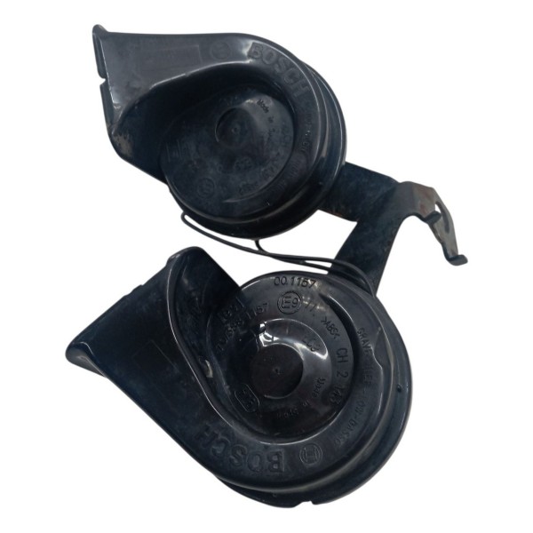 Buzina Dupla Caracol Citroen C4 Pallas 2008 2009 2010 2011