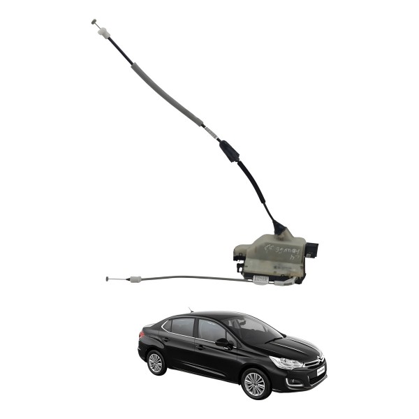 Fechadura Porta Dianteira Direita Citroen C4 Lounge 2015