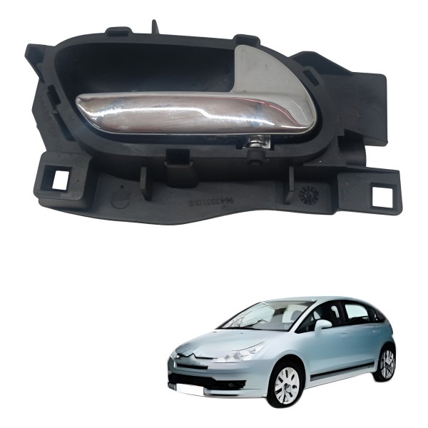 Maçaneta Interna Dianteira Direita Citroen C4 Pallas 2008 Dianteira