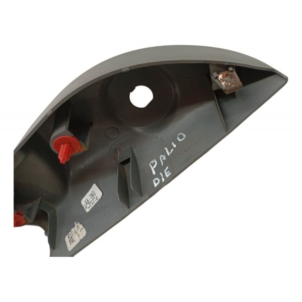 Moldura Interna Retrovisor Esquerdo Fiat Palio 1.6 2014 2015 Cinza