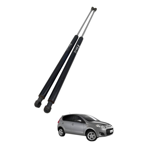 Par Amortecedor Tampa Traseira Fiat Palio 1.6 2013 2014 2015