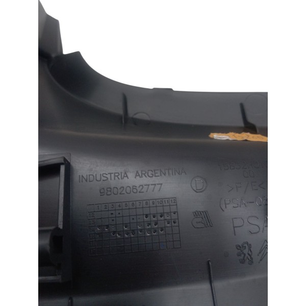 Acabamento Soleira Traseira Direita C4 Lounge 2013 2014 2015 Preto