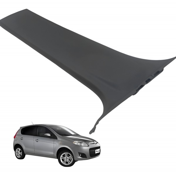 Moldura Coluna Central Esquerda Fiat Palio Essence 1.6 2015