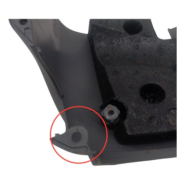 Moldura Inferior Coluna Direção Fiat Palio 2014 2015 Detalhe