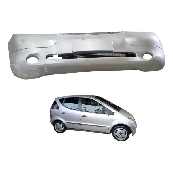 Parachoque Dianteiro Mercedes Benz A160 2002 2003 Detalhe - Cinza