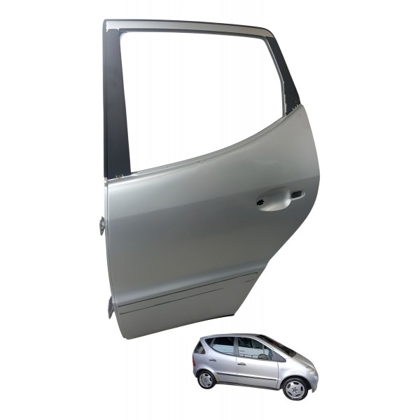 Porta Traseira Esquerda Mercedes Benz A160 4p 2002 Detalhe Traseira Esquerdo