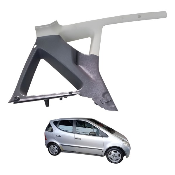 Moldura Acabamento Esquerdo Porta Malas Mercedes A160 2003