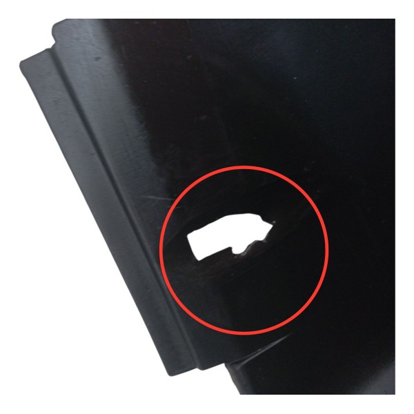 Parabarro Dianteiro Esquerdo Mercedes A160 2002 2003 Detalhe