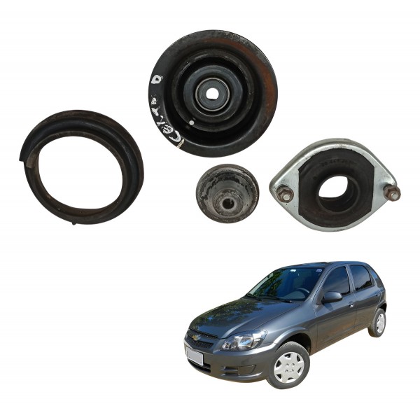 Kit Coxim Batente Amortecedor Dianteiro Chevrolet Celta 2005