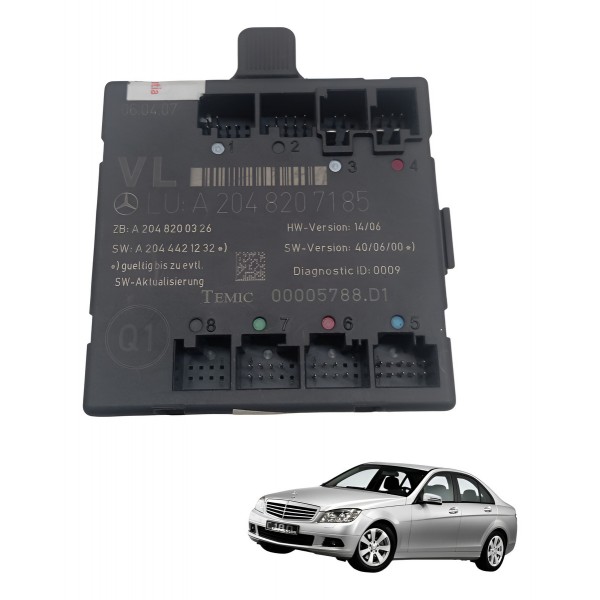 Módulo Porta Dianteira Esquerda Mercedes Benz C180 2011