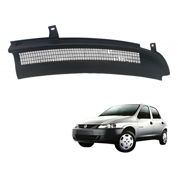 Grade Churrasqueira Parabrisa Direita Chevrolet Celta 2005