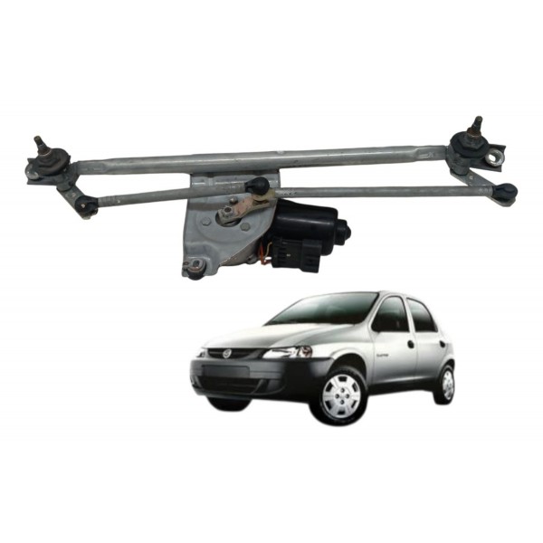 Galhada Motor Limpador Parabrisa Chevrolet Celta 1.0 2005 Direito