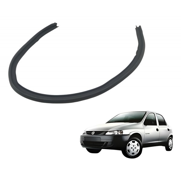 Canaleta Borracha Traseira Chevrolet Celta 1.0 2005 2006