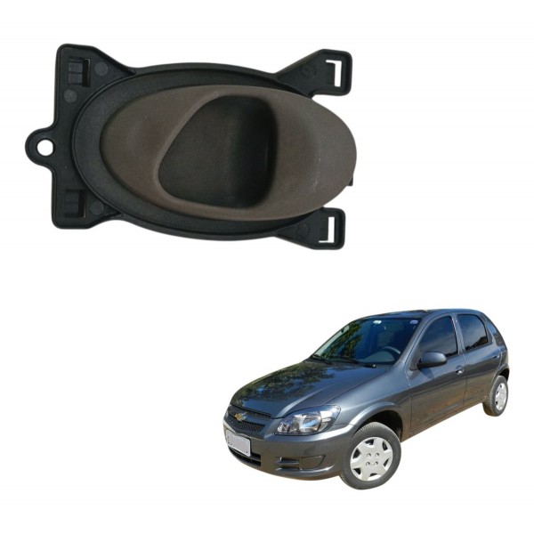 Maçaneta Interna Traseira Esquerda Chevrolet Celta 2005 2006 Traseira