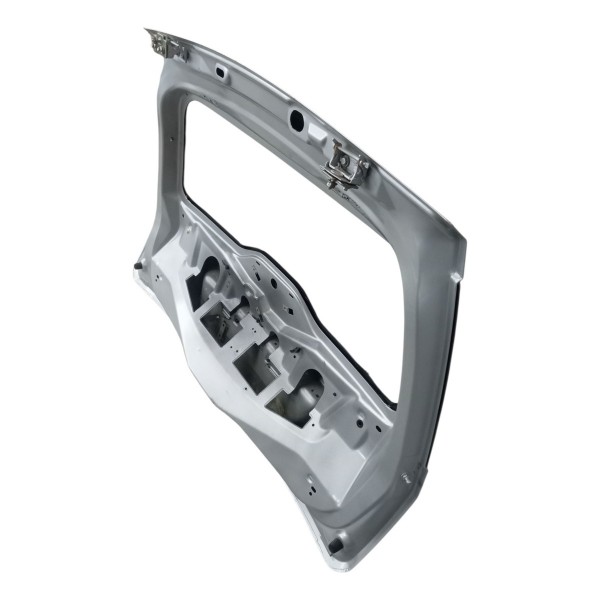 Tampa Traseira Ford Fiesta Hatch 1.6 2013 2014 2015 Prateado