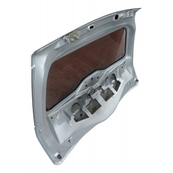 Tampa Traseira Ford Fiesta Hatch 1.6 2013 2014 2015 Prateado