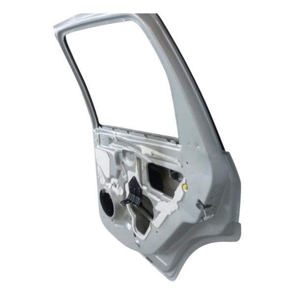 Porta Traseira Direita Ford Fiesta 4p 2012 2013 Detalhe Traseira Direito Prateado