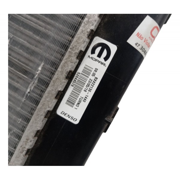 Radiador Água Fiat Argo Pulse 1.0 2017 2018 2019 Detalhe