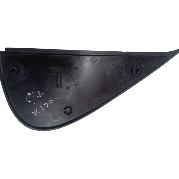 Moldura Porta Traseira Direita Chevrolet Celta 2005 Detalhe Preto