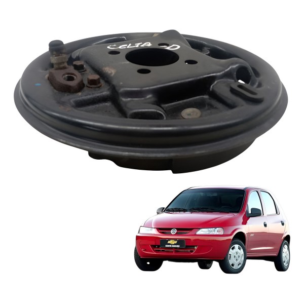 Sapata Espelho Freio Traseiro Direito Chevrolet Celta 2005