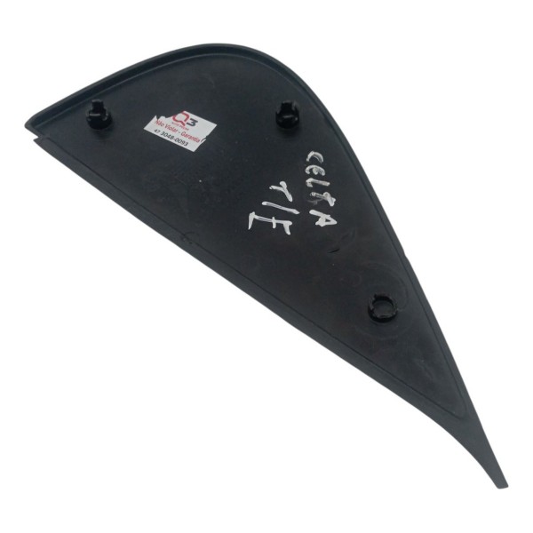 Moldura Porta Traseira Esquerda Chevrolet Celta 2005 Detalhe