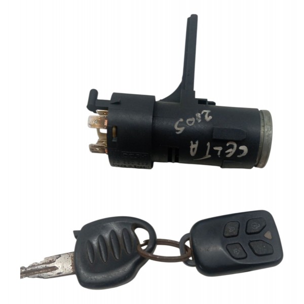 Cilindro Miolo Ignição C/chave Chevrolet Celta 1.0 2005 2006