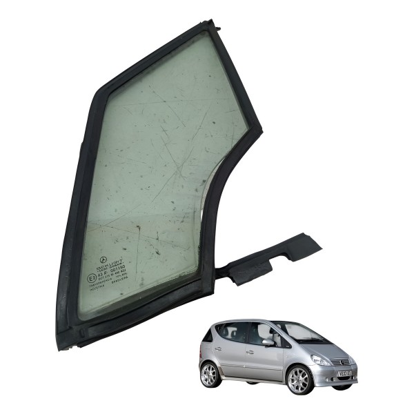 Vidro Vigia Dianteiro Esquerdo Merdedes A160 2001 2002 2003