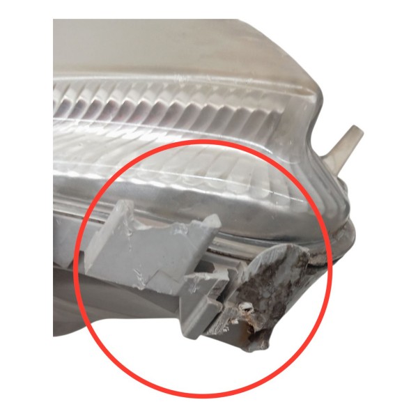 Farol Dianteiro Esquerdo Mercedes A160 2001 2002 Detalhe Esquerdo/motorista