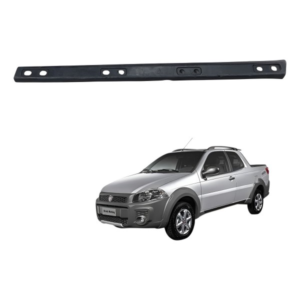 Moldura Superior  Esquerdo Caçamba Fiat Strada 2014 Detalhe